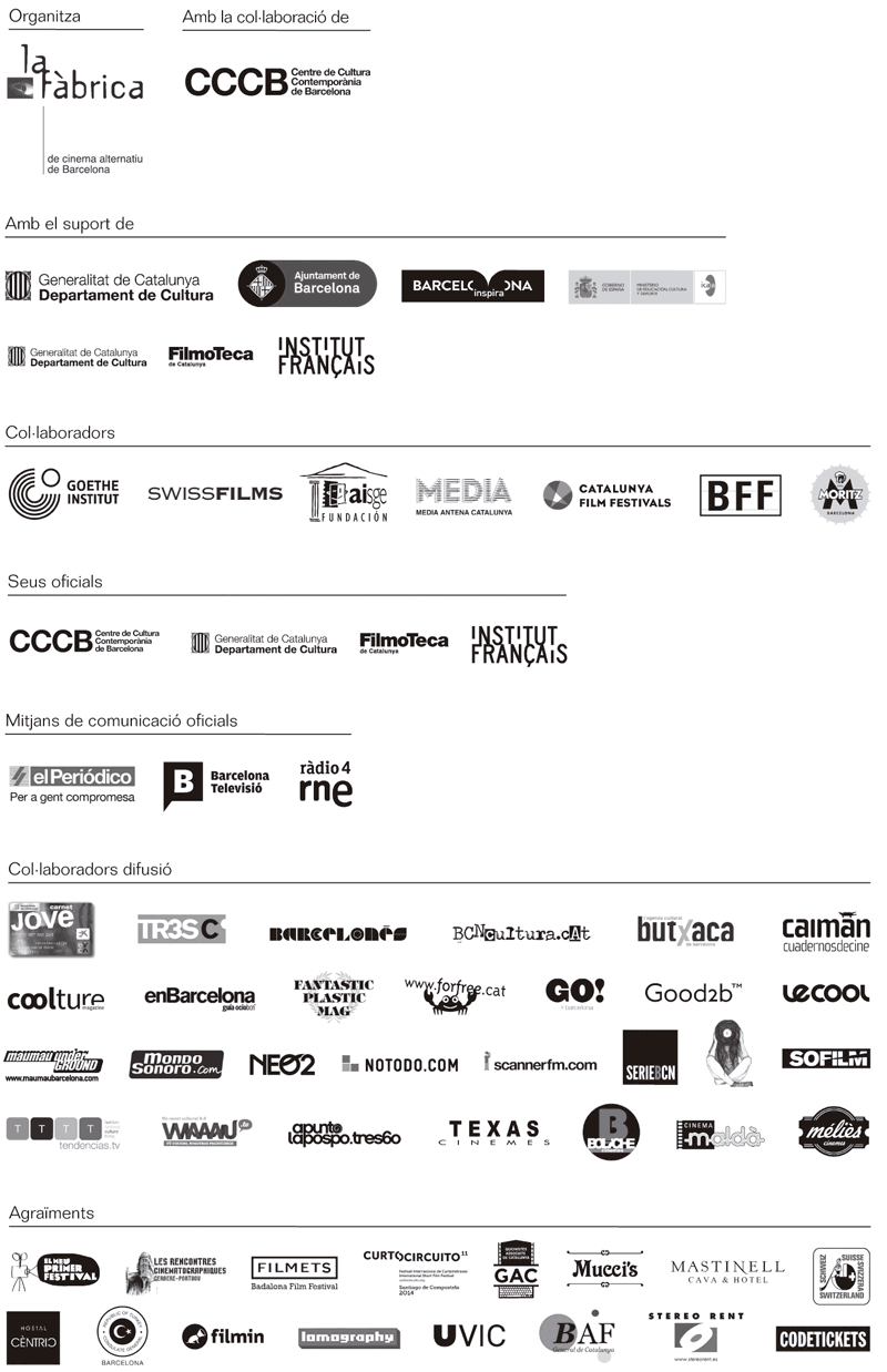 Patrocinadors » L'Alternativa, 21è Festival de Cinema Independent de Barcelona